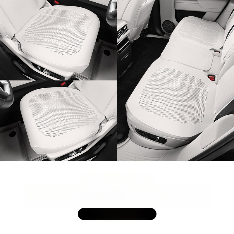 Auto armatuurlaua libisemisvastane matt keskse konsoolile koos telefoniga ja parfüümiga hoiukohaga — lame minimalistlik stiil, nahapind, looduslike kiudude täidis, kohandatav, ventilatsioon