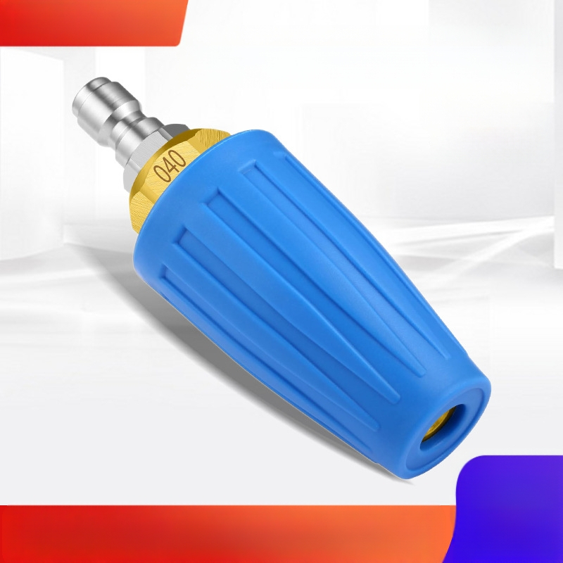 Visokotlačna bakrena okretna mlaznica s keramnim jezgrom ventila za uklanjanje hrđe i čišćenje