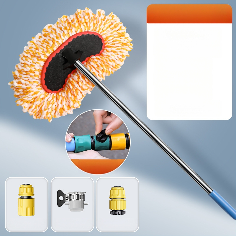 Yiju автомобилен моп за измиване с конструкция от сплав и високонапорен воден пистолет (Сплав • Марка: Yiju • Високонапорен воден пистолет)