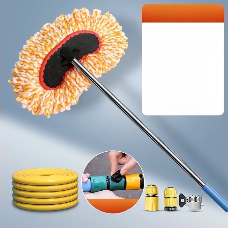 Yiju автомобилен моп за измиване с конструкция от сплав и високонапорен воден пистолет (Сплав • Марка: Yiju • Високонапорен воден пистолет)