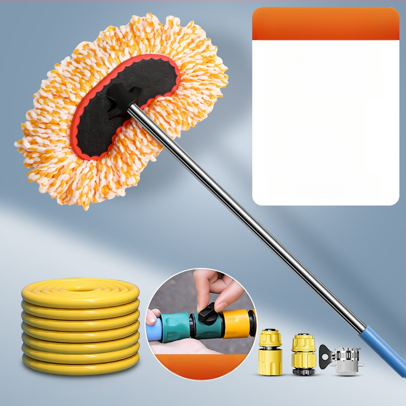 Yiju автомобилен моп за измиване с конструкция от сплав и високонапорен воден пистолет (Сплав • Марка: Yiju • Високонапорен воден пистолет)