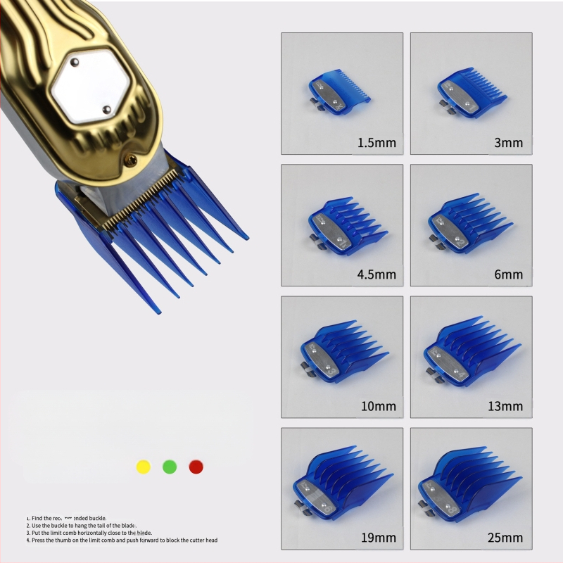 Pieptene pentru păr de la Juejiang Beauty | Construcție PC + foi de aluminiu | Pentru uz general