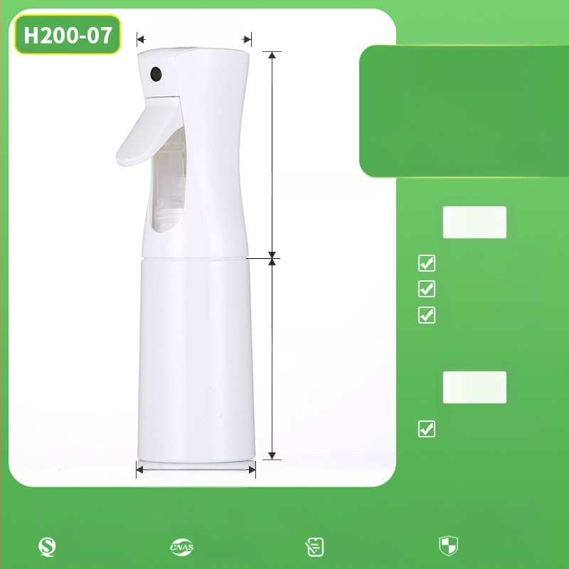 Spray-pudel mattpinnaga, PET materjal, serigraafia, päritolu Zhejiang, kaubamärk Senjia Plastic Industry, ilma kohandamiseta