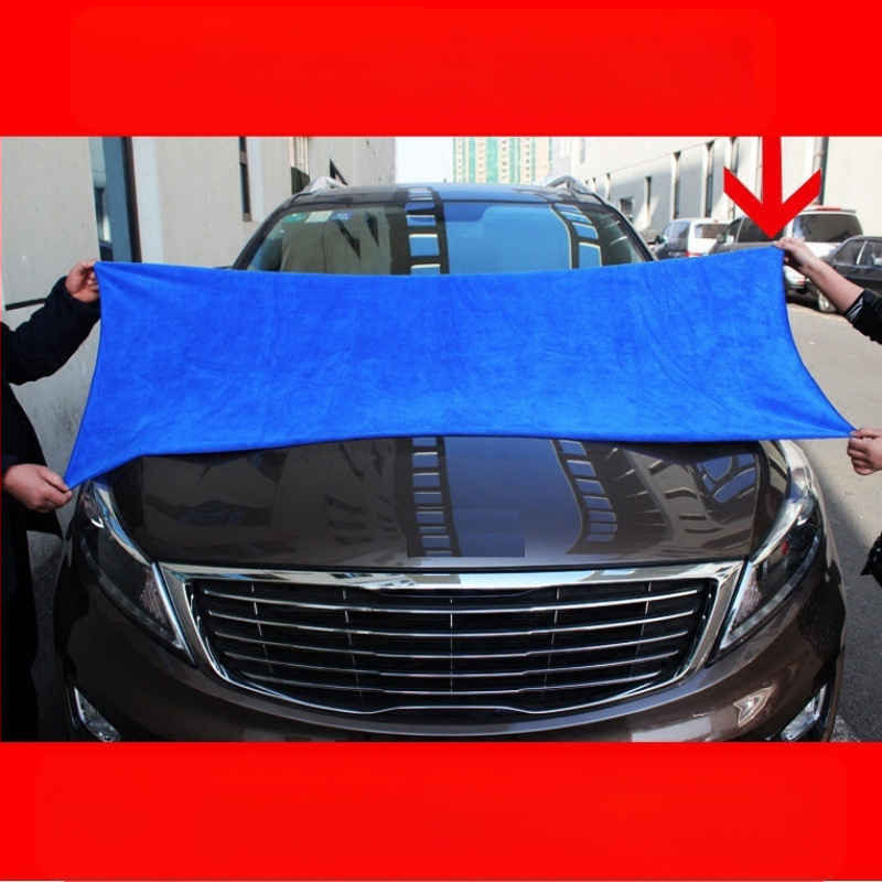 Mikropluošto automobilių valymo rankšluostis — daugiafunkcinis automobilio rankšluostis, be logotipo