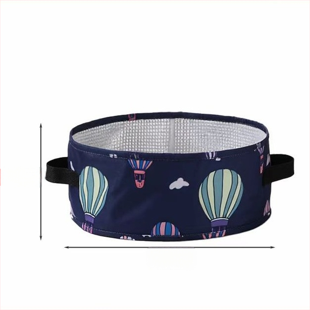 Vas pliabil portabil pentru picioare, pentru călătorii — PVC, design pliabil, pentru adulți