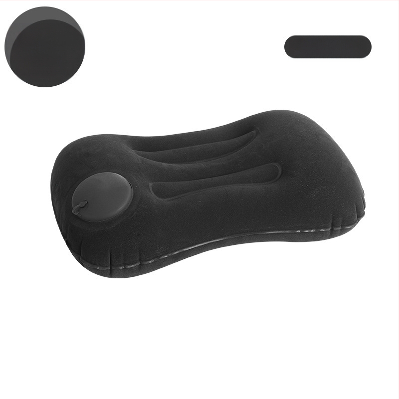 Utazási felfújható párna – Square modell, FlyingBear, 10 cm vastagság, környezetbarát PVC, súly 100 g