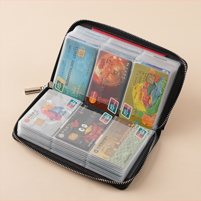 Zip-kaardikott — PU, universaalne, linnaline minimalistlik stiil, 1 voldik, kaubamärk C.DYRIYA