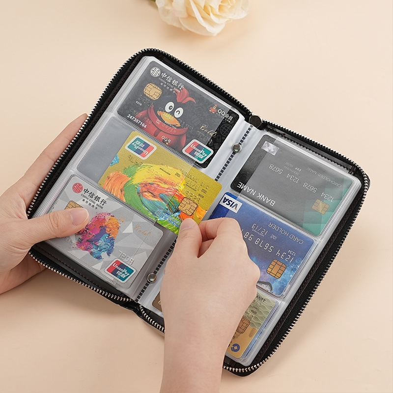 Zip-kaardikott — PU, universaalne, linnaline minimalistlik stiil, 1 voldik, kaubamärk C.DYRIYA