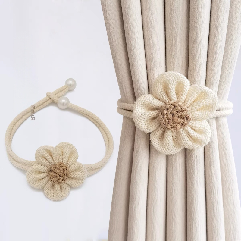 Guanrui lina ziedu aizkaru siksnas ar regulējamu uzglabāšanas auklu, minimālistiskais stils