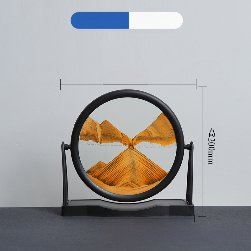 Nappali dísz homokfestés: 3D dinamikus homokfestő művészeti alkotás geometriai dizájnnal (Anyag: Üveg; Gyártási folyamat: Csiszolás; Felület: Polírozás; Függő forma: Dísz; Stílus: Geometria)