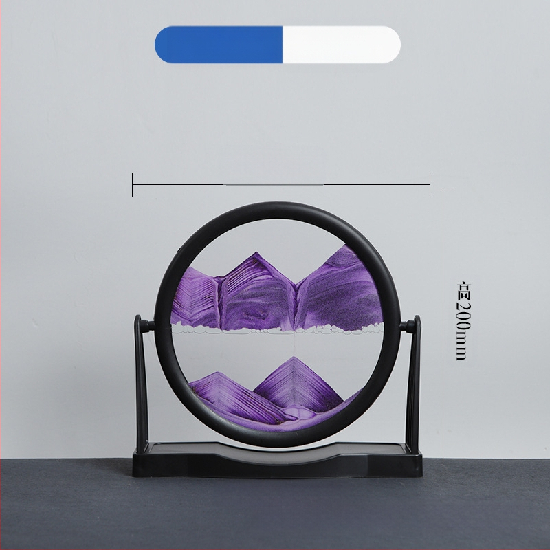 Nappali dísz homokfestés: 3D dinamikus homokfestő művészeti alkotás geometriai dizájnnal (Anyag: Üveg; Gyártási folyamat: Csiszolás; Felület: Polírozás; Függő forma: Dísz; Stílus: Geometria)