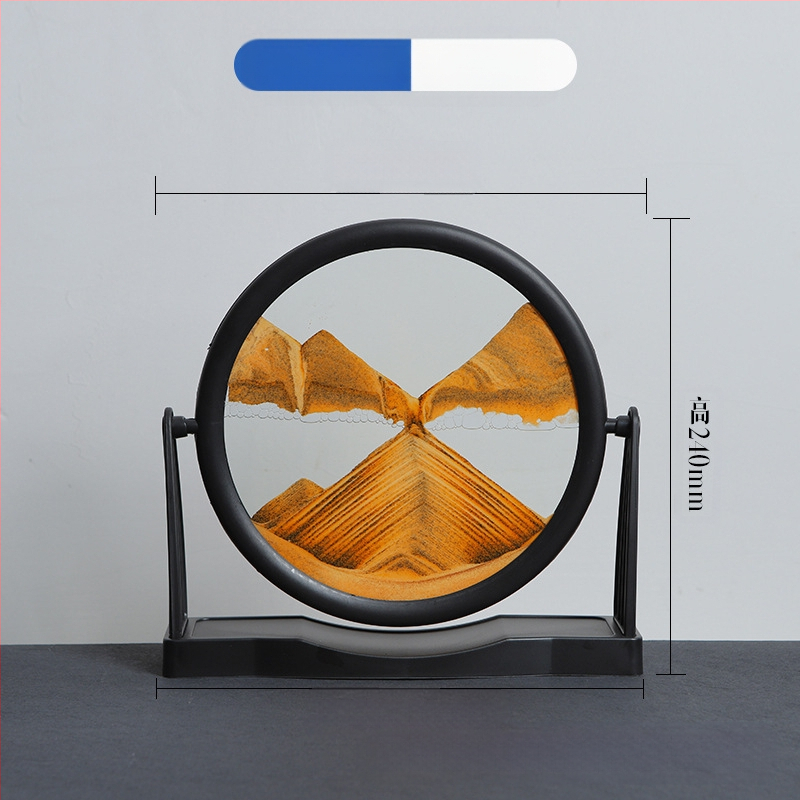 Nappali dísz homokfestés: 3D dinamikus homokfestő művészeti alkotás geometriai dizájnnal (Anyag: Üveg; Gyártási folyamat: Csiszolás; Felület: Polírozás; Függő forma: Dísz; Stílus: Geometria)