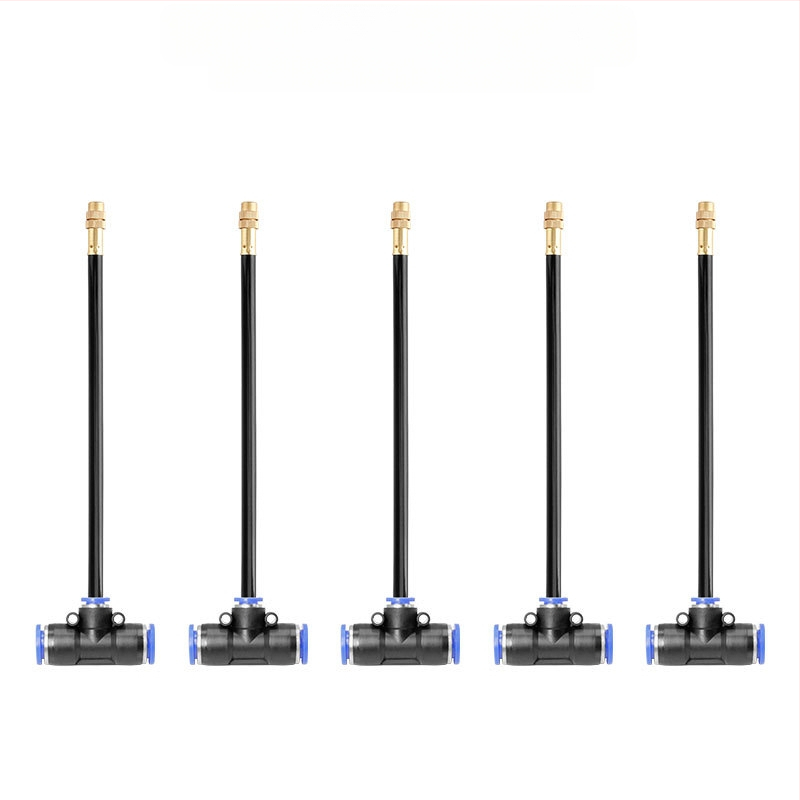 Mikro-raspršiva serija za navodnjavanje s podesivim kutem, 360° univerzalna mlaznica, brza instalacija plug-in, automatski raspršivač za kućnu baštu