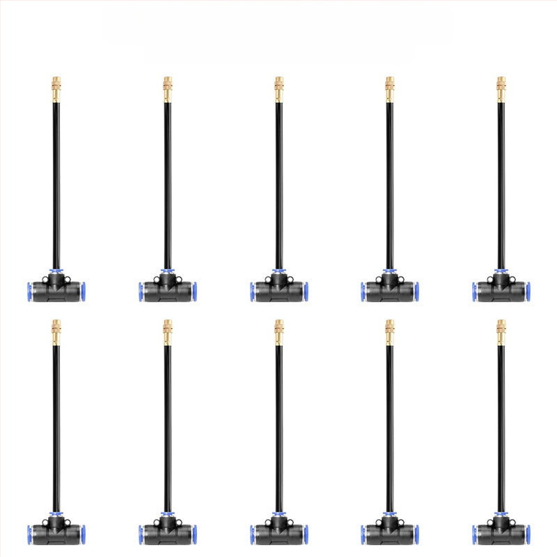 Mikro-raspršiva serija za navodnjavanje s podesivim kutem, 360° univerzalna mlaznica, brza instalacija plug-in, automatski raspršivač za kućnu baštu