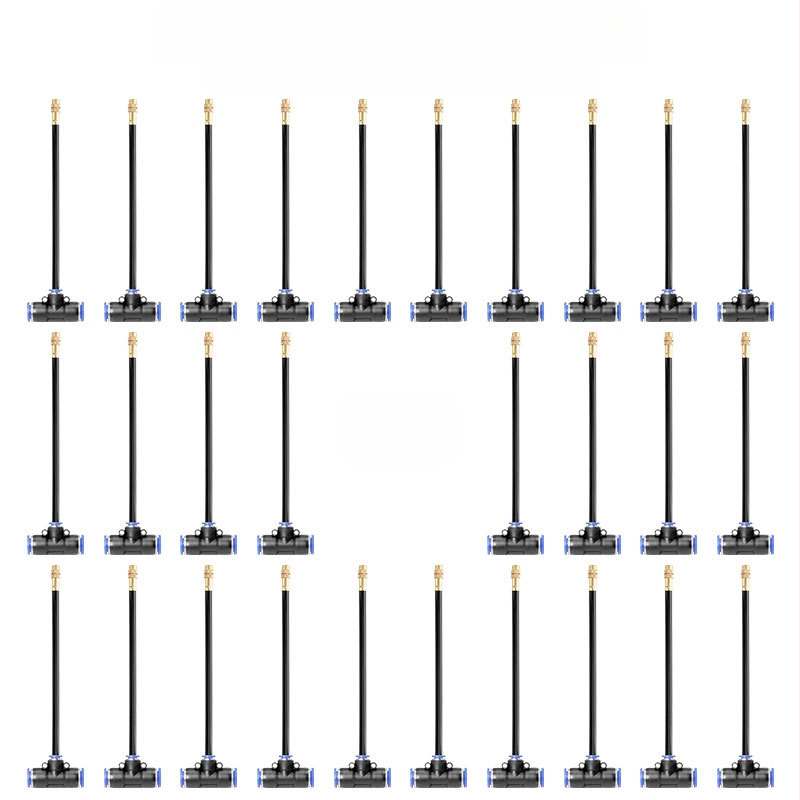 Mikro-raspršiva serija za navodnjavanje s podesivim kutem, 360° univerzalna mlaznica, brza instalacija plug-in, automatski raspršivač za kućnu baštu