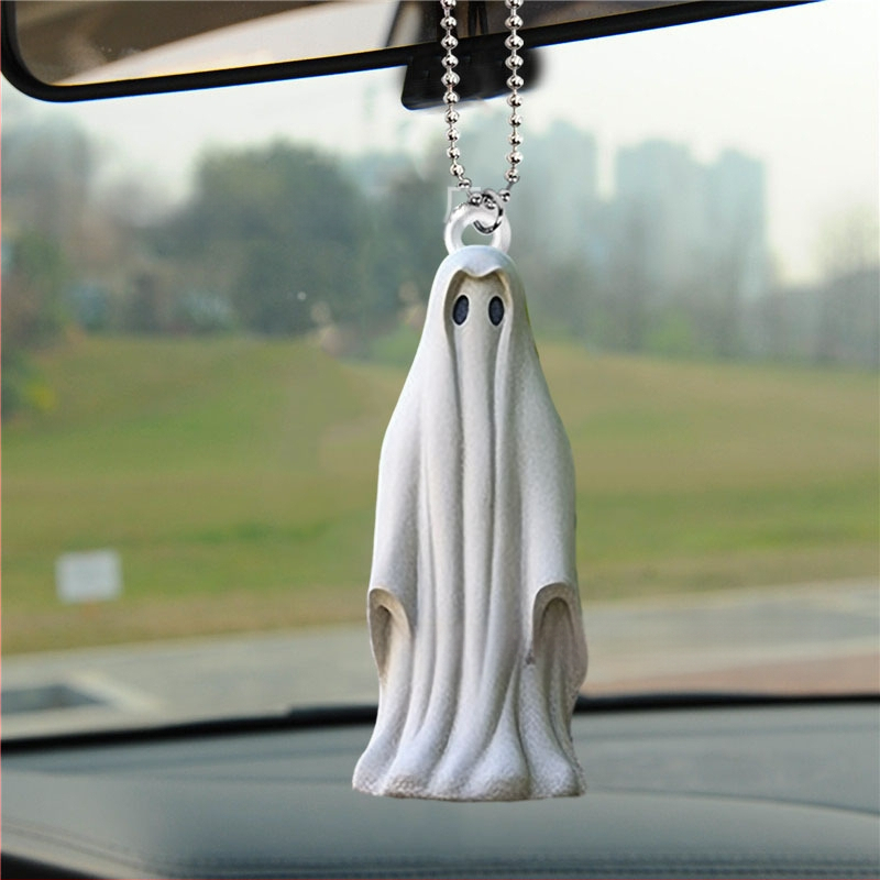 Decorațiune auto suspendabilă – Cloud, acrilic, personalizare a procesării, stil desen animat