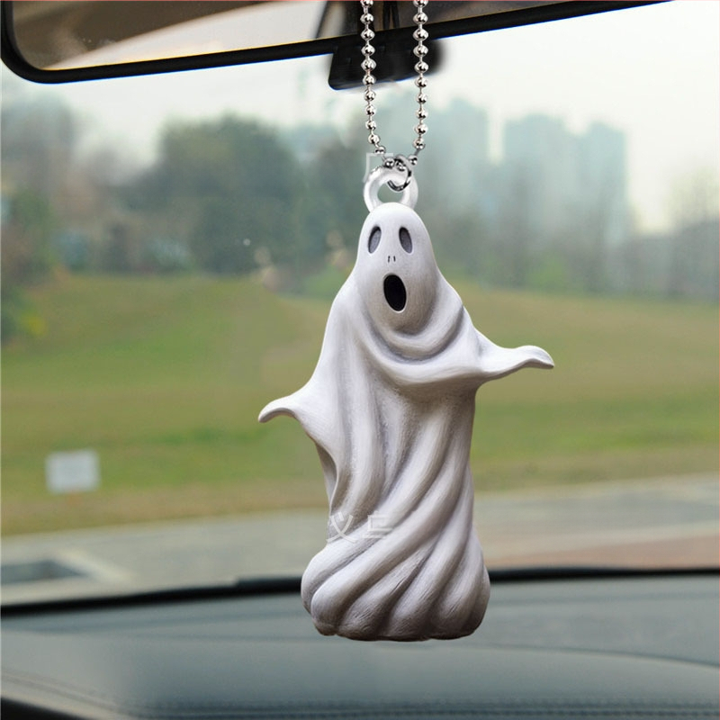 Decorațiune auto suspendabilă – Cloud, acrilic, personalizare a procesării, stil desen animat