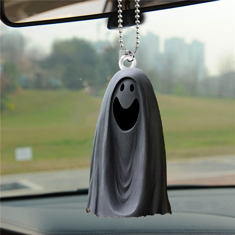 Decorațiune auto suspendabilă – Cloud, acrilic, personalizare a procesării, stil desen animat