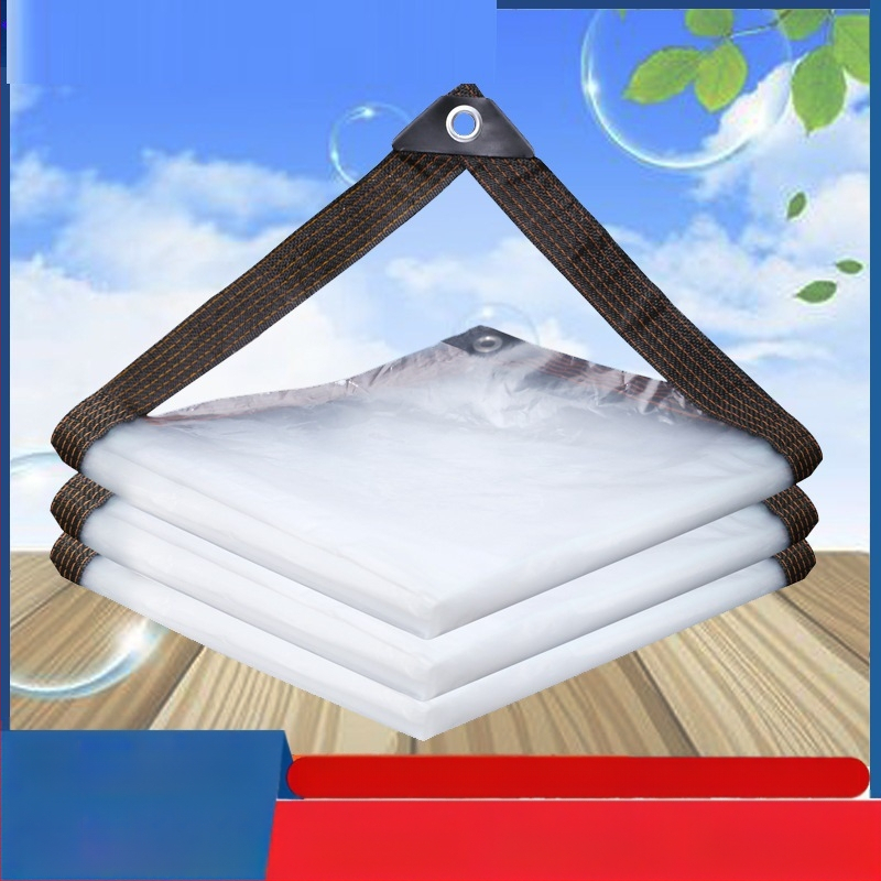 Áttetsző megerősített PVC esővédő fólia beltéri virágokhoz, hőszigetelés, árnyékolás és porvédelem a balkonra