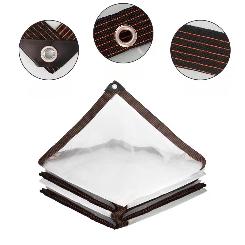 Áttetsző megerősített PVC esővédő fólia beltéri virágokhoz, hőszigetelés, árnyékolás és porvédelem a balkonra