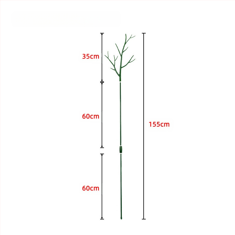 Taime toetusvars – plastmassist, rõdule ja koduaeda, taime toetus kukkumise vältimiseks