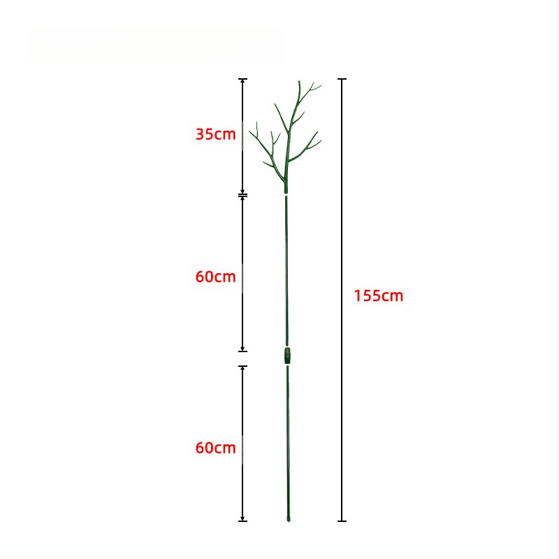 Taime toetusvars – plastmassist, rõdule ja koduaeda, taime toetus kukkumise vältimiseks