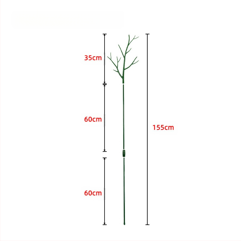 Taime toetusvars – plastmassist, rõdule ja koduaeda, taime toetus kukkumise vältimiseks