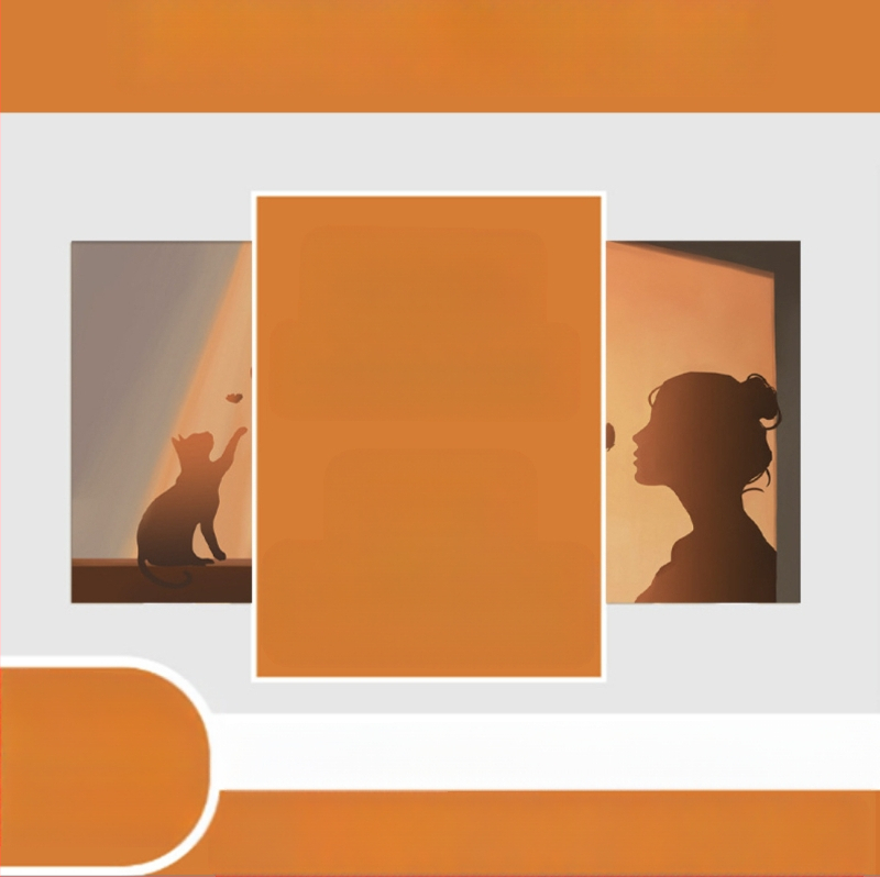 Dekoratiivne rippuv Tinplate seina kunst ameerika klassikaliste filmide ja TV tegelastega; inkjet trükk; raam: Tinplate; riputamine; sobib elutoopp, magamistuppa, restoranisse