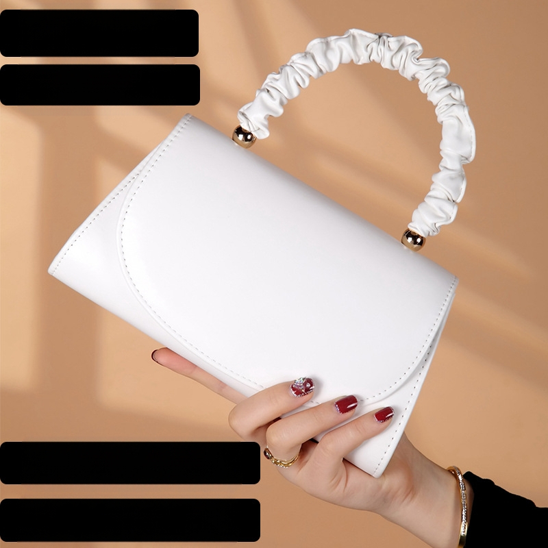 Geantă PU pentru femei – formă orizontală pătrată, închidere magnetică, căptușeală poliester, buzunar interior.