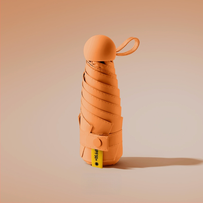 Ruoshiyu összecsukható napernyő – 8 acél bordák, 210T poliészter anyag, UPF 50+, alumínium fogantyú, tömeg 340 g