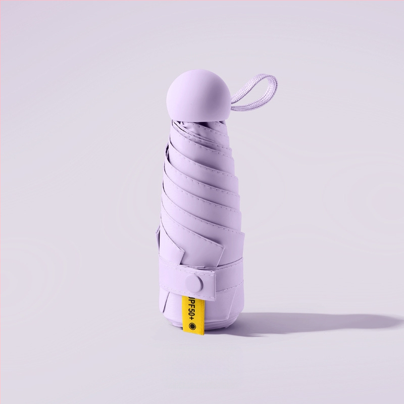 Ruoshiyu összecsukható napernyő – 8 acél bordák, 210T poliészter anyag, UPF 50+, alumínium fogantyú, tömeg 340 g