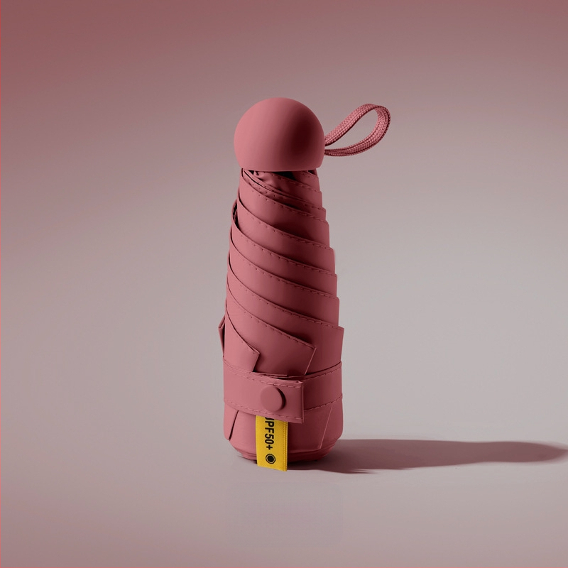 Ruoshiyu összecsukható napernyő – 8 acél bordák, 210T poliészter anyag, UPF 50+, alumínium fogantyú, tömeg 340 g