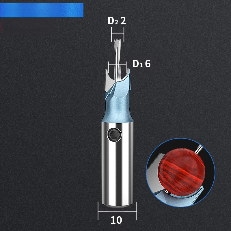 Karbīda Budas pērlī nazis – griešanas instruments apaļām un koka pērlēm apstrādei, ar urbja komplektu