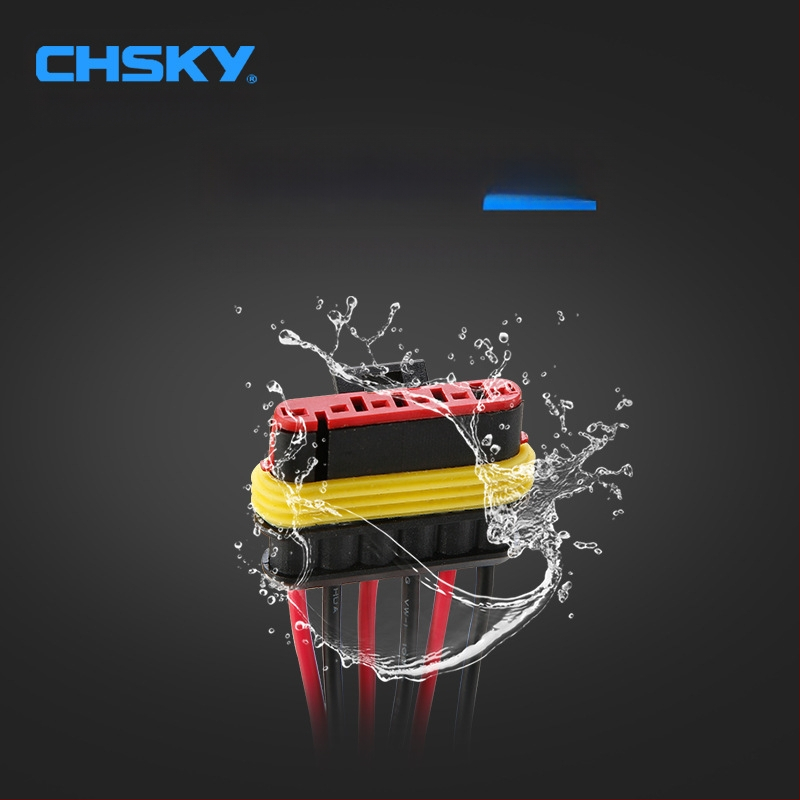 Conector auto impermeabil, seria 1.5, mufă HID și priză AMP, masculin și feminin