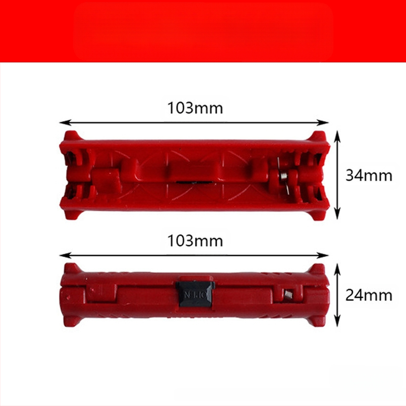 Многофункционален инструмент за обелване на кабели – нож за обелване и клещи за коаксиални, мрежови, видео и телефонни кабели