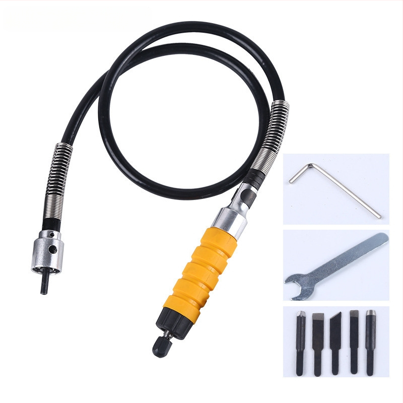 Elektriline puur paindliku võlliga, kõrge täpsusega graveerimine 0-4 mm / 0-6.5 mm, keramplaatide ühenduste puhastus