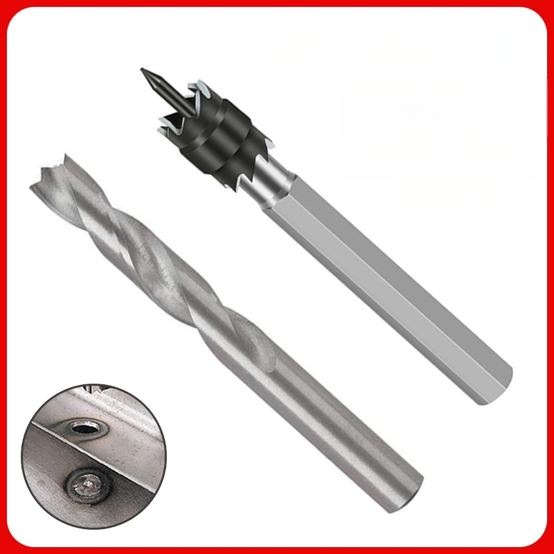 Burghiu pentru sudură punctată pe tablă auto, pneumatic; pentru localizarea și eliminarea punctelor de sudură; unealtă de găurit; marcă: Other