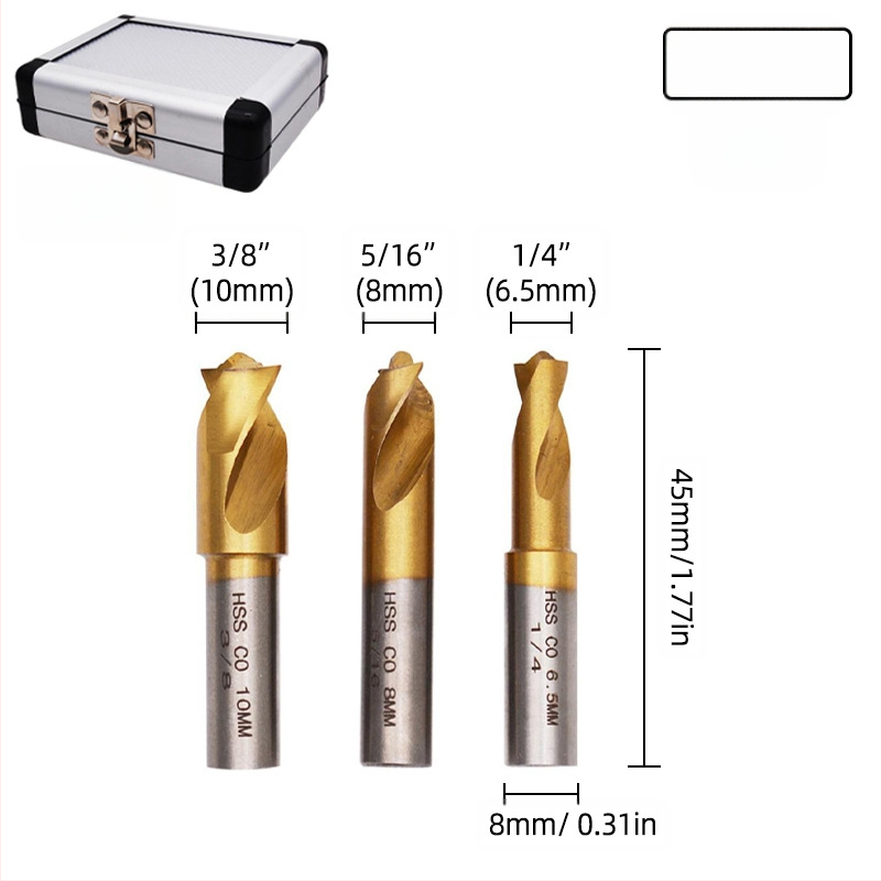 Burghiu pentru sudură punctată pe tablă auto, pneumatic; pentru localizarea și eliminarea punctelor de sudură; unealtă de găurit; marcă: Other