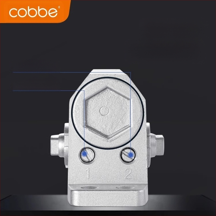 Automaatne ukse sulgija hüdraulilise buferiga | Valatud alumiinium | Mudel CL-BMQ01 | Bränd Cobbe/Cabe | Kaasaegne ja minimalistlik disain | Koduseks kasutamiseks