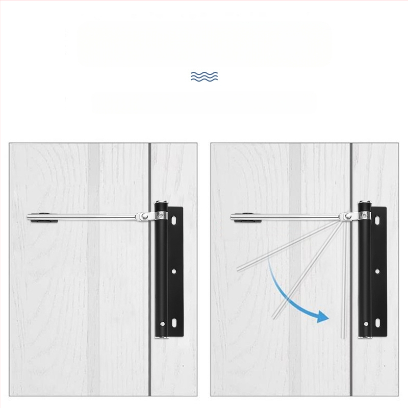 Неръждаема стомана — прост затварящ механизъм за врати, модерен минималистичен стил, марка Wuxin haopin