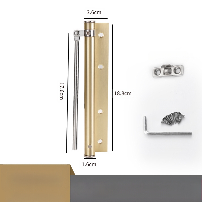 Неръждаема стомана — прост затварящ механизъм за врати, модерен минималистичен стил, марка Wuxin haopin