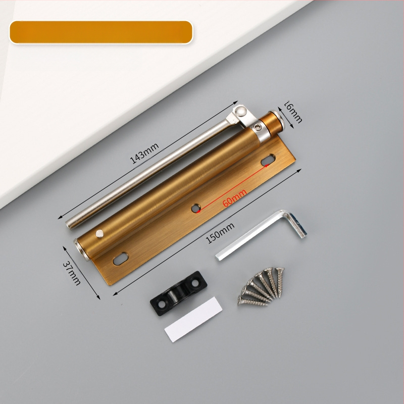 Неръждаема стомана — прост затварящ механизъм за врати, модерен минималистичен стил, марка Wuxin haopin