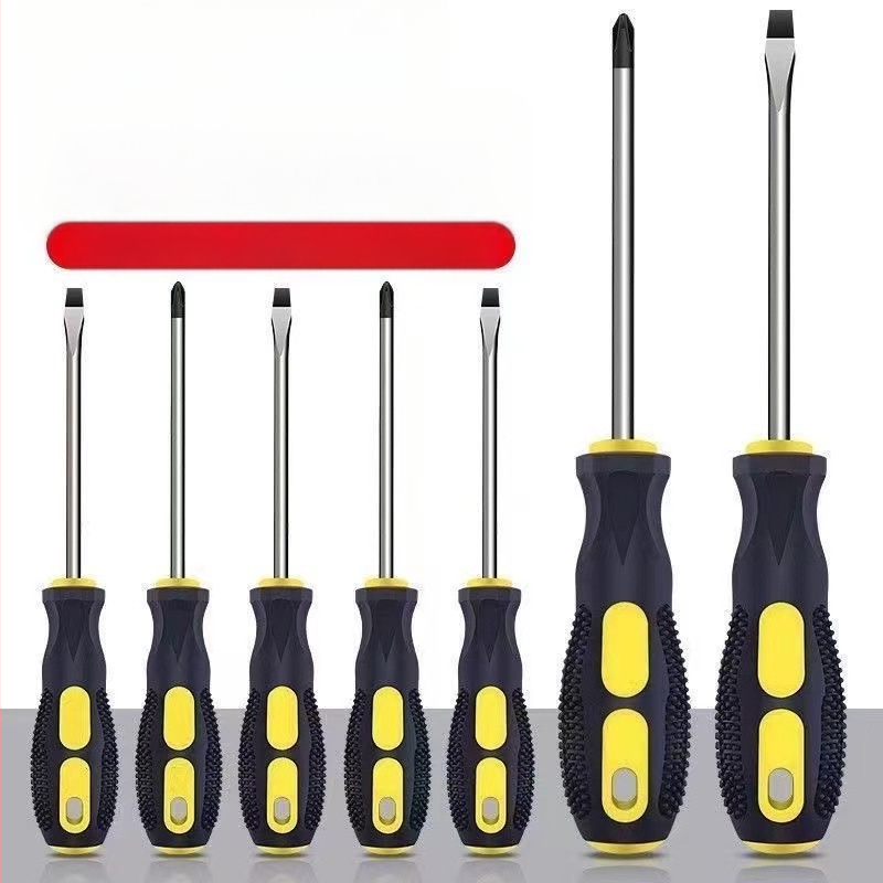 Keresztfejű mágneses és szigetelt csavarhúzó Cr-V krom-vanádium acélból, PP+ABS markolattal