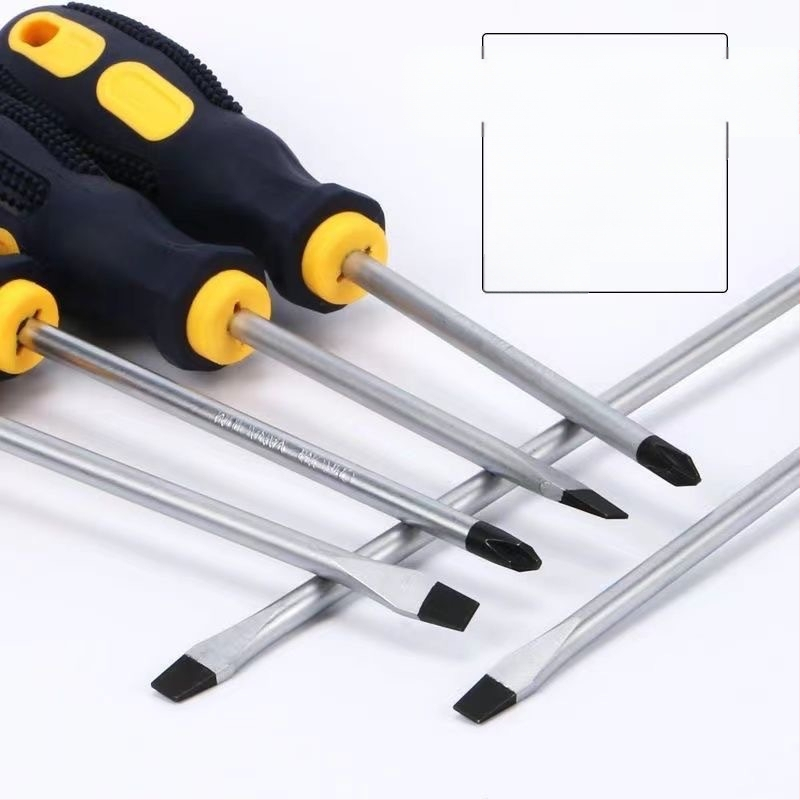 Keresztfejű mágneses és szigetelt csavarhúzó Cr-V krom-vanádium acélból, PP+ABS markolattal