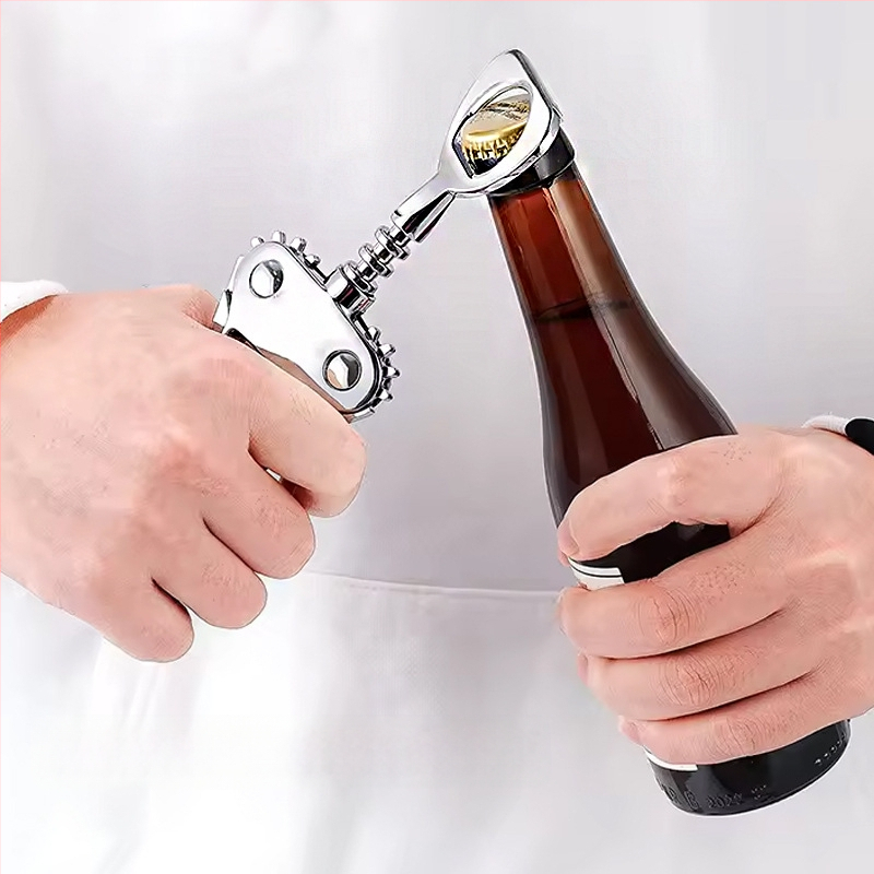 Raudonojo vyno butelių atidarytuvas, cinko lydinio, daugiafunkcinis ir nešiojamas, su spausdintu logotipu ir personalizavimo galimybėmis