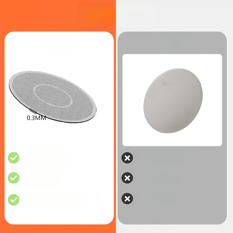 Kavos filtras iš nerūdijančiojo plieno, graviruota tinkle, 304 nerūdijinis plienas, šiuolaikinis minimalistinis stilius