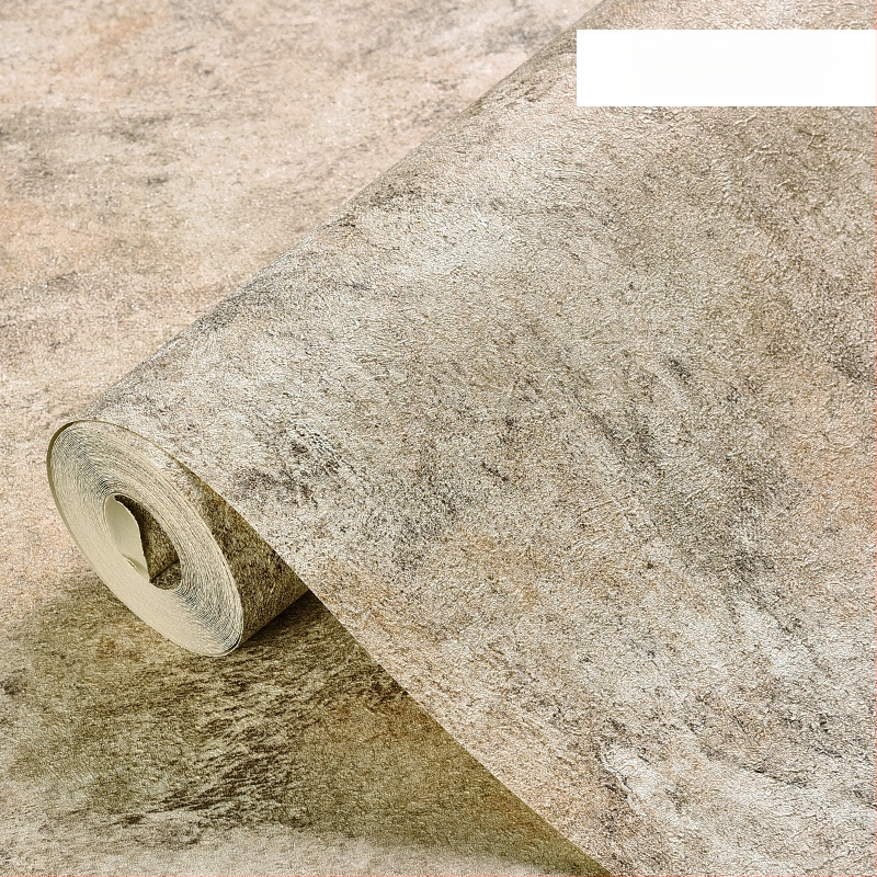 Rūpnieciskā stila PVC tapete – vienkāršs dizains, antistatiska, reljefiska tekstūra, ūdensizturīga