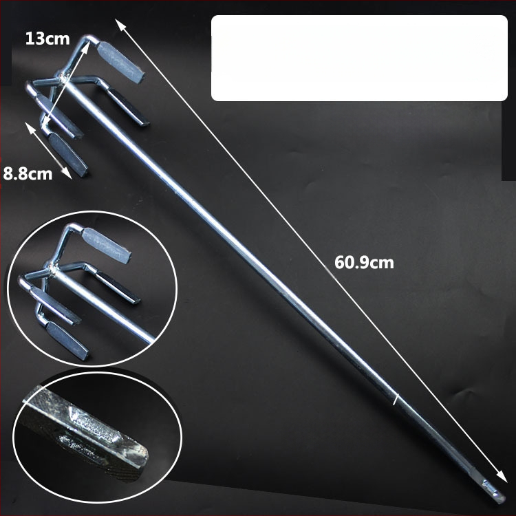 Haamerpuuri segamispea ruuduotsaga, topeltlaba värvimiseks, metallkonstruktsioon