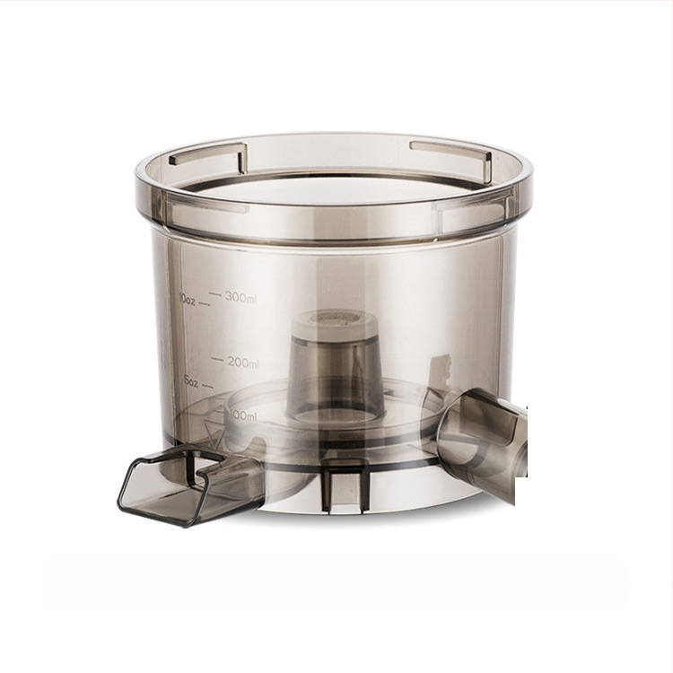 Accesorii pentru storcător MERKUR: sită din oțel inoxidabil, filtru combinat, recipient pentru suc, capac de alimentare, împingător