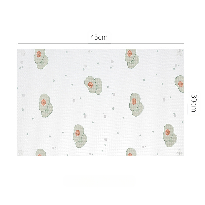 Lõigatav kappmatt lillemustriga, EVA-materjalist, ruudu kujuga, veekindel ja õli-kindel, modernne minimalistlik stiil